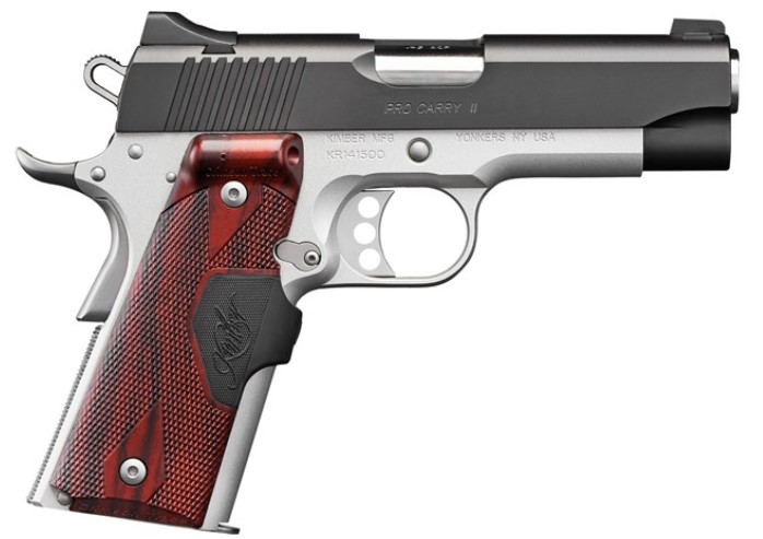 KIMBER PRO CARRY II TWO-TONE LG .45 ACP 4IN BARREL 7RD 3200388