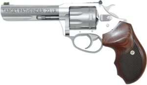 CHARTER ARMS TARGET PATHFINDER .22 LR ALUMINUM 8 SHOT 4.2IN ADJUSTABLE STANDARD ANODIZED STAINLESS STEEL 72243