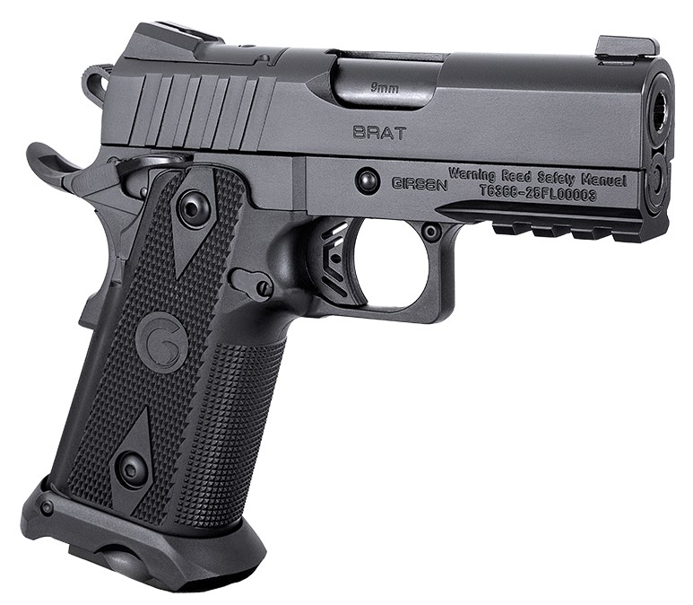 EAA GIRSAN WITNESS2311 BRAT COMPACT 9MM 3.4IN BARREL 17RD OR BLACK 395037