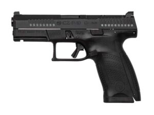 CZ P-10 C OPTICS READY 9MM PISTOL BLACK REVERSE MAG CATCH 2-10RD MAGS