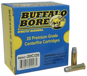 Buffalo Bore Ammunition 20C20 Standard Pressure Strictly Business 38Special 158gr Lead Semi Wad Cutter Hollow Point 20 Per Box/12 Case