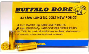 Buffalo Bore Ammunition 7D20 Buffalo-Barnes Strictly Business 454Casull 250gr Barnes VOR-TX XPB Lead Free 20 Per Box/12 Case