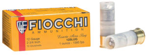 Fiocchi 12FLRSLU Aero Extrema 12Gauge 2.75" 1oz RifledSlug Shot 10 Per Box/8 Case
