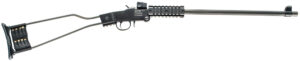 Chiappa Firearms 500110 Little Badger  22 WMR 1rd, 16.50" Black Meatal Finish & Wire Frame/ Black Stock, Right Handed