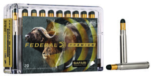 Federal P370WH Premium Safari Cape-Shok 370SakoMag 286gr Woodleigh Hydro Solid 20 Per Box/10 Case
