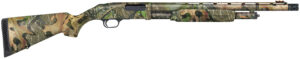 Mossberg 52280 500  Full Size 12 Gauge Pump 3" 5+1 20" Mossy Oak Obsession Vent Rib Barrel & Integral Scope Mount Steel Receiver, Fixed Mossy Oak Obsession Synthetic Stock, X-Factor Ported Choke
