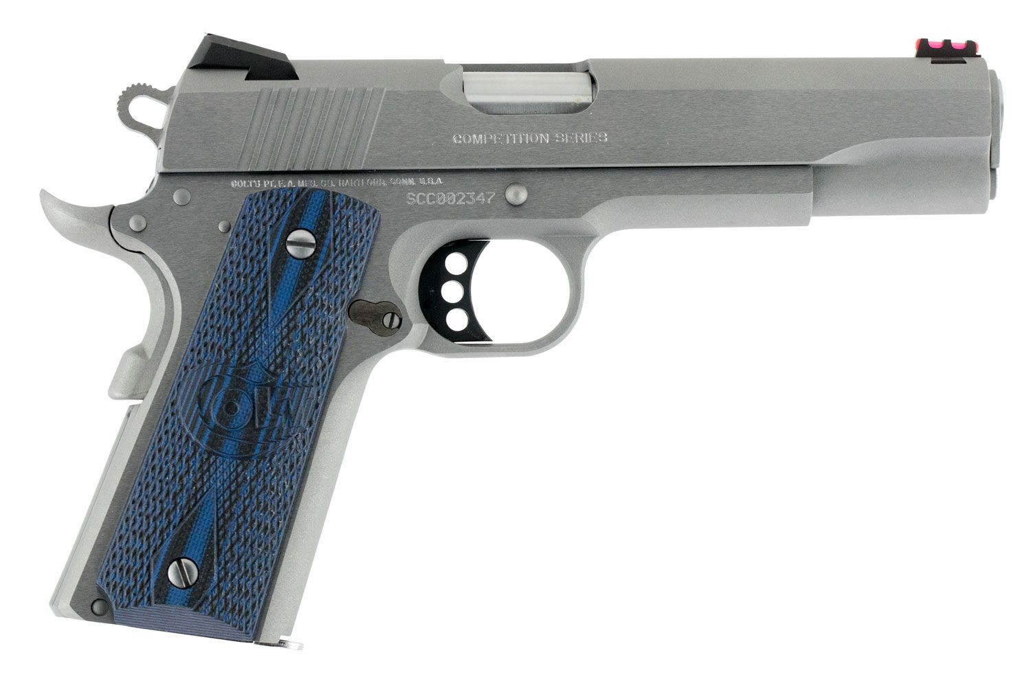 CLT COMP 45ACP 5'' SS/BLU 8RD