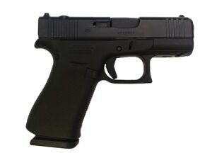 GLOCK 43X MOS 9MM FRONT SERRATION BLACK 10RD PX4350201FRMOS