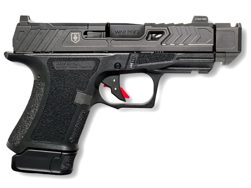 SHADOW SYST CR920P WAR POET 9MM 3.75" FLT UNTHRD BLK BARREL