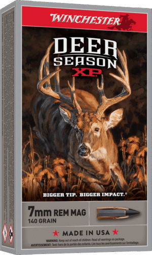 WINCHESTER DEER SEASON XP 7MM REM MAG 140G 20RD BX 200R CASE