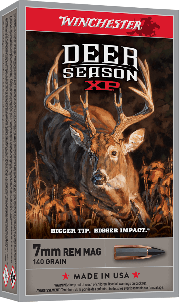 WINCHESTER DEER SEASON XP 7MM REM MAG 140G 20RD BX 200R CASE