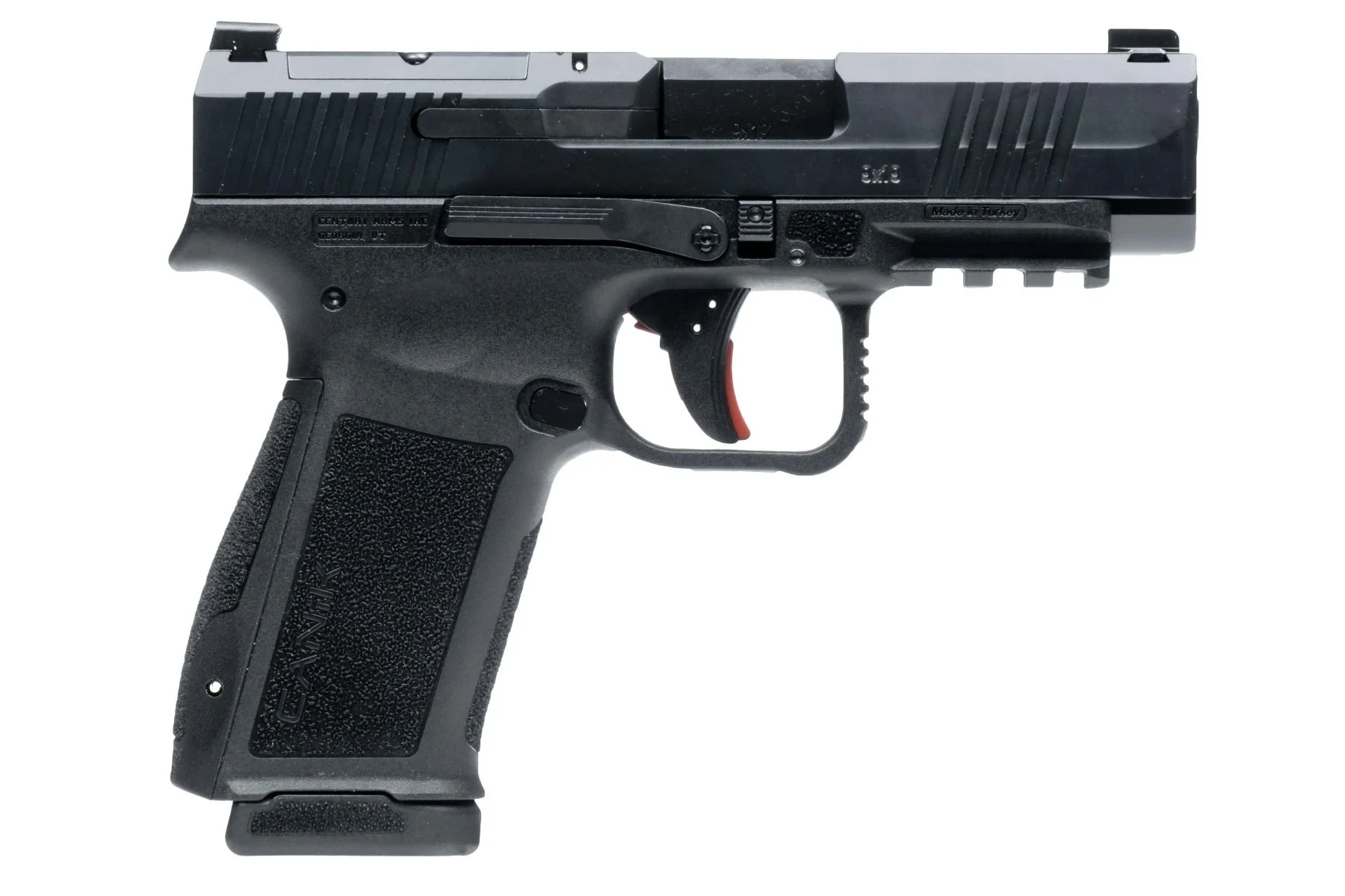 CENTURY CANIK METE MC9 LS 9MM PISTOL BLK 10RD 3.63" BARREL