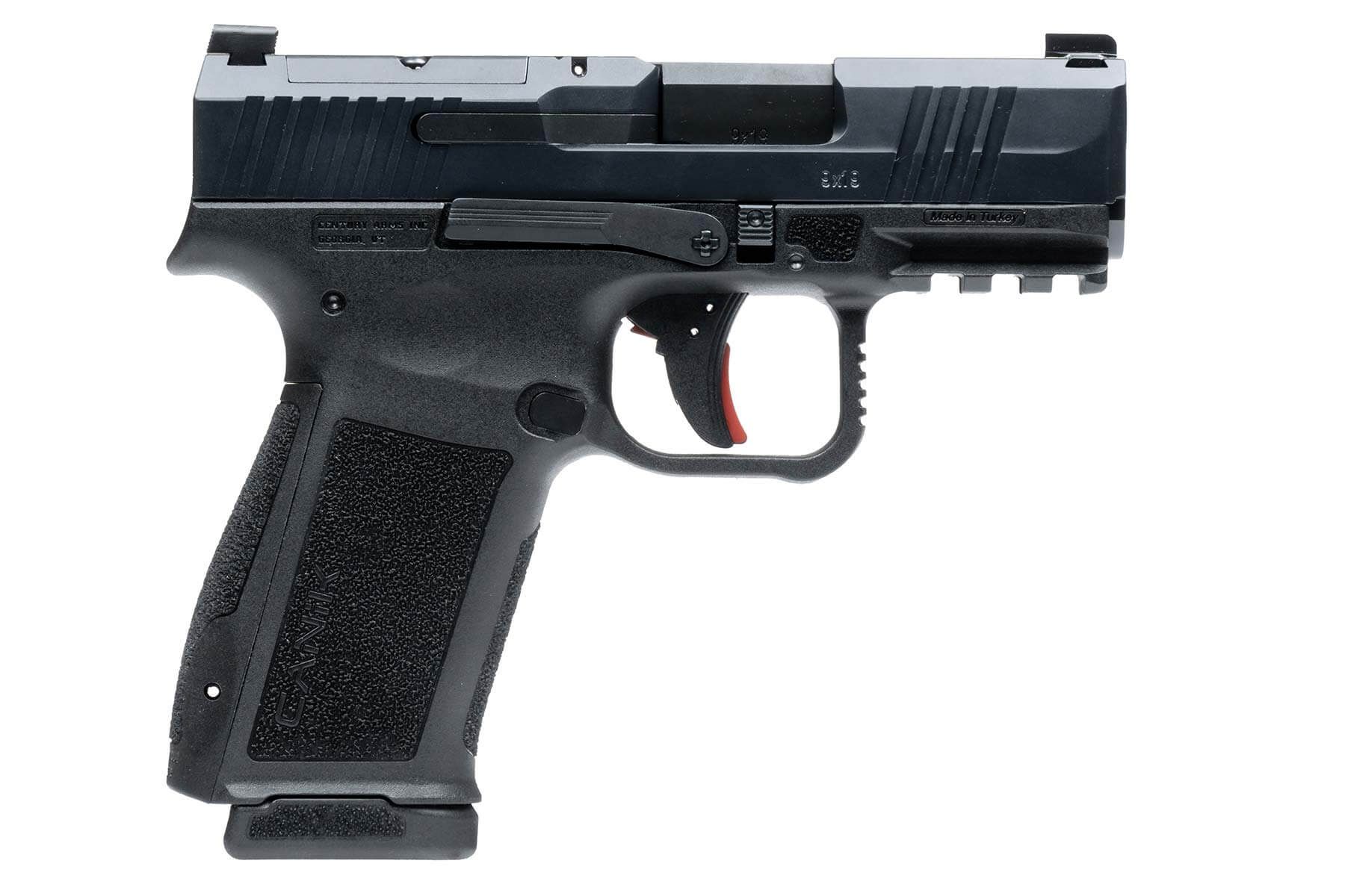 CENTURY CANIK METE MC9 L 9MM PISTOL BLK 10RD 3.18" BARREL