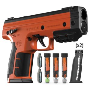 BYRNA LE KINETIC KIT ORANGE LK68300-1-ORN-KINETIC .68 CAL .68 Caliber w/ Pepper Balls
