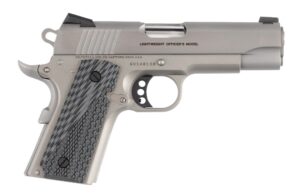 COLT LIGHTWEIGHT OFFICER 45 ACP 4.25IN BARREL 7RD STAINLESS O9840XE