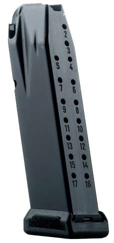 CENTURY METE MC9L & METE MC9LS 17 ROUND MAGAZINE WITH BLACK BASEPLATE