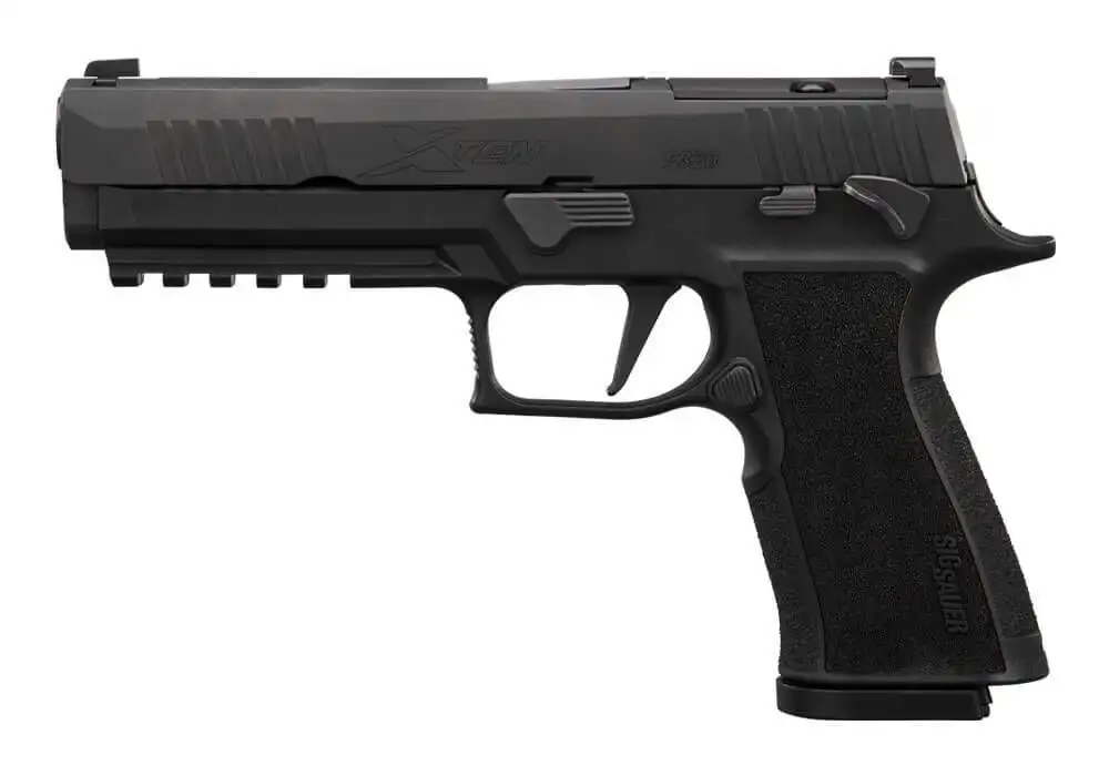 SIG SAUER P320 XTEN 10MM PISTOL 5" O.R. MANUAL SAFETY, 2-15RD MAGS