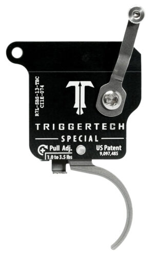 TriggerTech R7LSBS13TBC Special  Single-Stage Traditional Curved Trigger with 1-3.50 lbs Draw Weight for Remington 700 Left