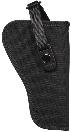 Allen 44802 Cortez Size 02 OWB Style Black Polyester, Adjustable Strap & Belt Loop Mount Type fits 3-4" Barrel Medium-Large DA Revolver Right Hand