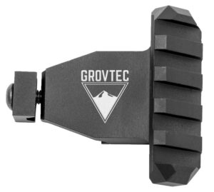 GrovTec US Inc GTSW321 Picatinny Rail  Angled Black Anodized Aluminum