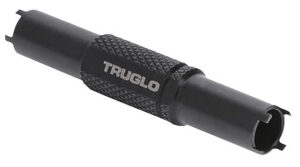 TruGlo TGTG971B Front Sight Tool made of Steel with Black Finish & 5 Prong Design for AR-15, M16