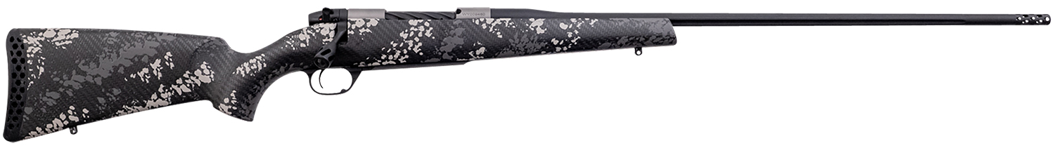 Weatherby MBT20N653WR8B Mark V Backcountry 2.0 Ti 6.5-300 Wthby Mag 3+1 26" Barrel, Graphite Black Cerakote Metal Finish, Black with Gray/White Sponge Accents Peak 44 Blacktooth Stock