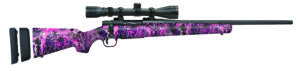 Mossberg 28143 Patriot Super Bantam 6.5 Creedmoor 5+1 20" Matte Blued Fluted Barrel Matte Blued Steel Muddy Girl Wild Right Hand