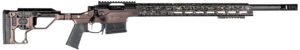 Christensen Arms 8010310700 Modern Precision  7mm PRC 26" Threaded Carbon Fiber Barrel 5+1, Black Nitride Finish, Desert Brown Anodized Folding Stock, Polymer Grip