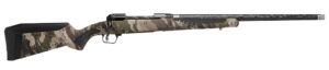 Savage Arms 58017 110 UltraLite 308 Win 4+1 22" Threaded Carbon Fiber Wrapped Barrel, Black Melonite Rec, Woodland Camo AccuStock with AccuFit