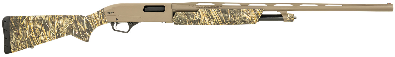 Winchester Repeating Arms 512432692 SXP Hybrid Hunter 20 Gauge 3" 4+1 (2.75") 28", FDE Barrel/Rec, Realtree Max-7 Furniture, Fiber Optic Sight, Includes 3 Invector-Plus Chokes