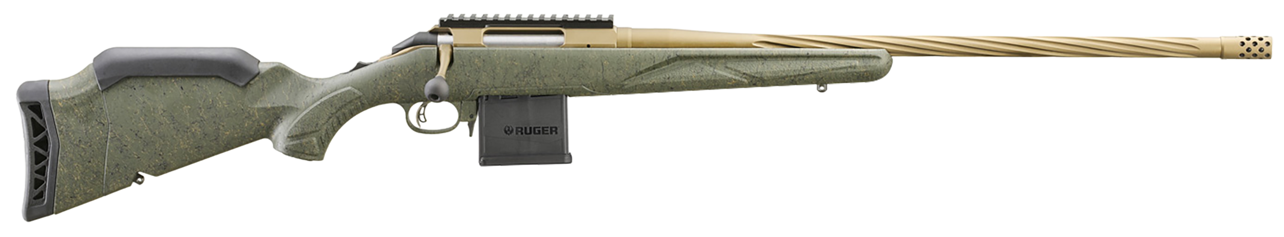 Ruger American II Predator .22ARC 22" Burnt Bronze Spiral Fluted 46940