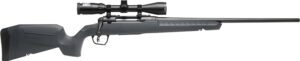 Savage Arms 32180 Axis 2 XP Combo Full Size 270 Win 4+1 22" Black Sporter Barrel, Black Carbon Steel Receiver Drilled & Tapped, Gray Fixed Synthetic Stock, Weaver 3-9x40mm Scope, Right Hand
