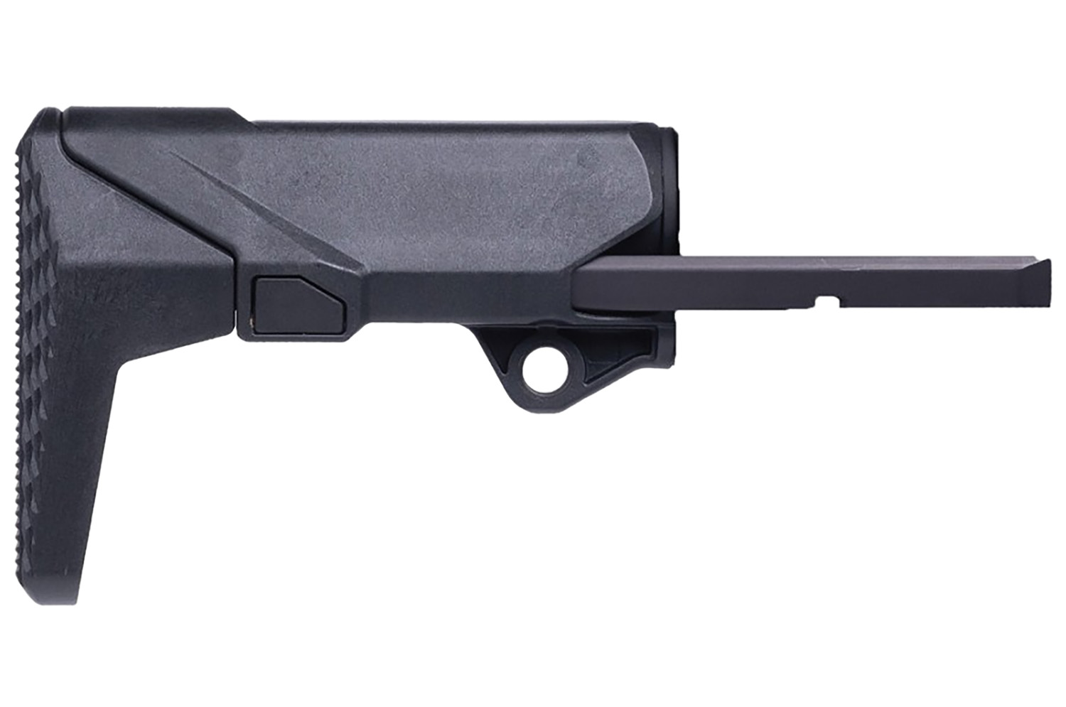 Q LLC ACCSHORTYSTOCKBLK Shorty Black Polymer Fits AR/M4