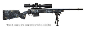 Horizon Firearms RF017S472214T19 Vandal Prime 25 Creedmoor 22" Black Spiral Fluted Threaded Barrel, Drilled & Tapped Receiver, Textured Iota EKO Carbon Fiber Stock
