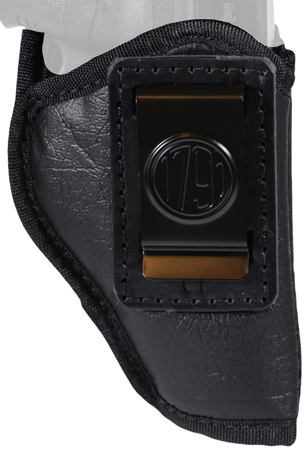 1791 Gunleather ECOC1BLKR EcoCarry IWB Size Compact Black Right Hand