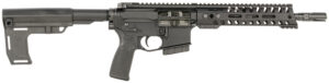 Patriot Ordnance Factory 2167 P15 Constable 350 Legend 10+1 10.50" M-LOK Handguard, Black Anodized Aluminum Receiver w/Picatinny Rail, Black Polymer MFT Blade Stabilizer, MFT Grip
