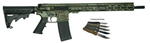 GLFA GL15 LGRN-RIFLE  BUNDLE 223 RIFLE  LICHEN-GRN