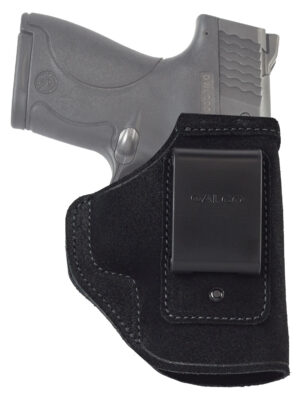Galco STO658B Stow-N-Go IWB Black Leather Belt Clip Fits S&W M&P Shield w/Crimson Trace Laser Right Hand