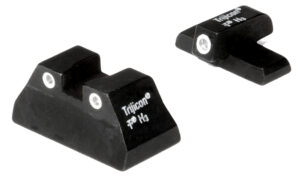 Trijicon 600268 Bright & Tough Night Sights  Green/Tritium White Outline Front Sight-Green/Tritium White Outline Rear Sight H&K USP Compact