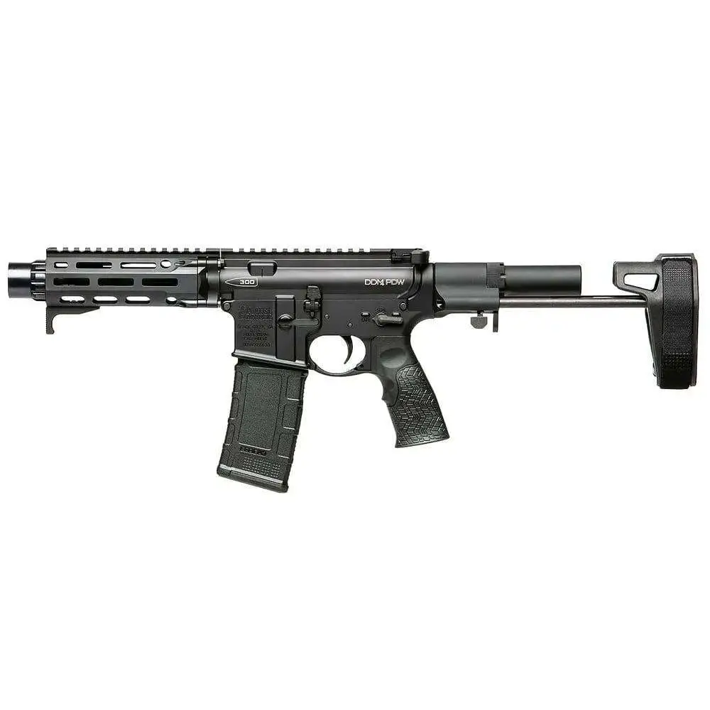 DANIEL DEFENSE DDM4 PDW 300 BO Pistol 7" BLK CQB Brace 1-30RD MAG
