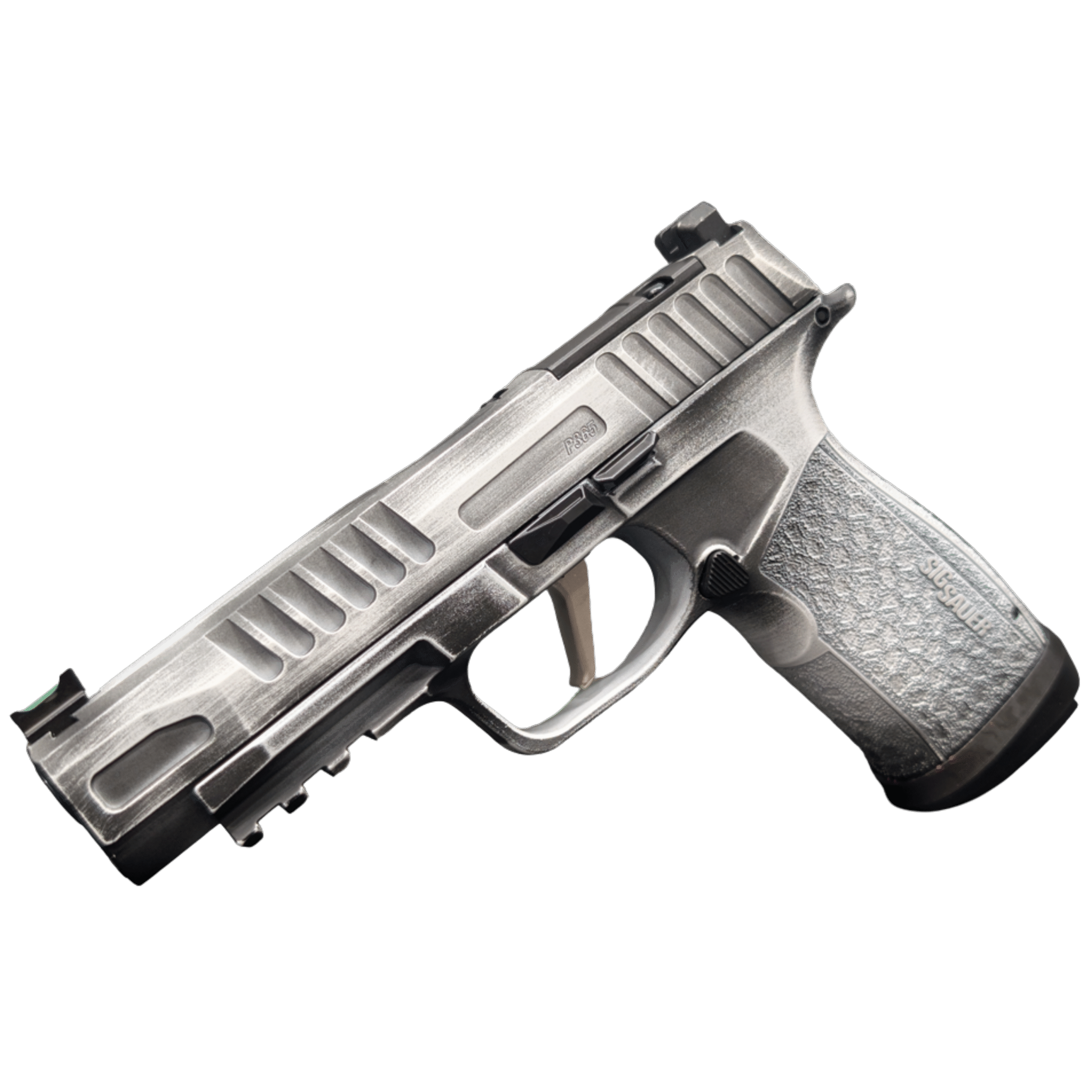 SIG SAUER P365 FUSE BATTLEWORN WHITE 9MM 4.3" BLACK O.R. 1-17RD, 2-21RD