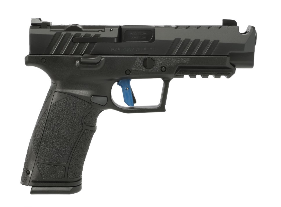 TISAS PX-9 TACTICAL RAPTOR 9MM PISTOL 5.1" BLACK, INTEGRATED COMP, O.R. 1-18/1-20RD