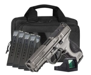 SMITH AND WESSON M&P9 M2.0 METAL 9MM 4.25IN BARREL 17RD OR NTS CARRY ON BUNDLE WITH RFX 11, SAVIOR SPECIALIST BAG, 5 TOTAL MAGS