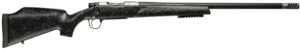 Christensen Arms 8011001800 Traverse  300 RUM 3+1 26" Threaded Barrel, Natural Stainless, Black with Gray Webbing Stock
