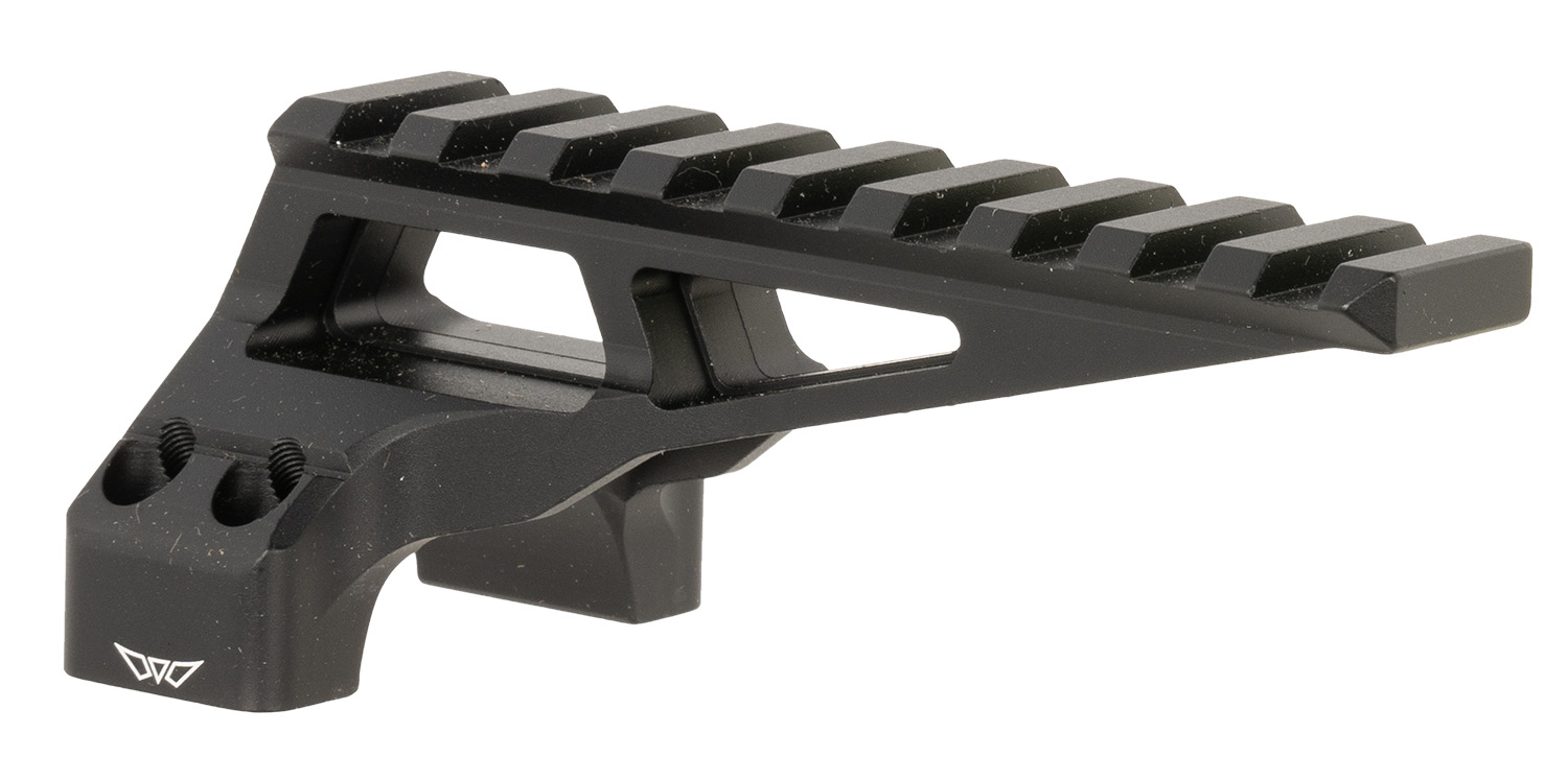 Warne 7860M DiviingBoard Mount Black Aluminum 34mm Tube Picatinny Rail