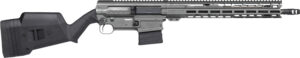 CMMG 38A530CTNG Dissent BR3 308 Win 10+1 16.10" Black Nitride Threaded Barrel, Tungsten Cerakote Aluminum Receiver w/Picatinny Rail, M-LOK Handguard, Magpul SGA Black Polymer Stock, Ambidextrous