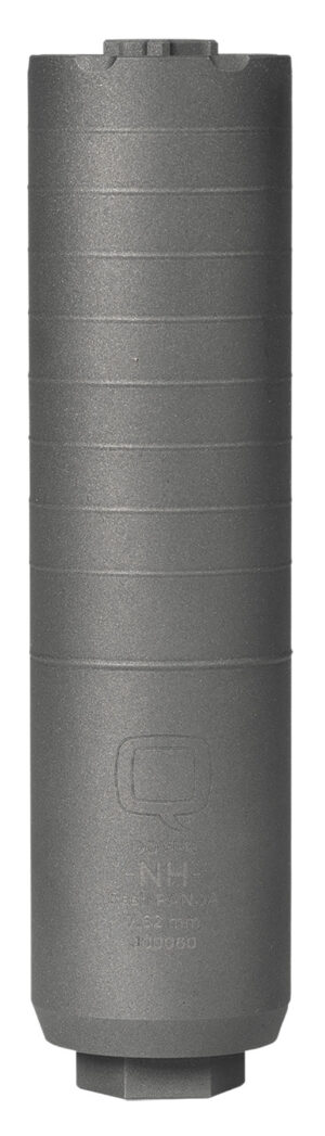 Q LLC SILTPQUICKIE762RE Trash Panda  7.62mm 1.75" Titanium Includes Rear End Muzzle Brake
