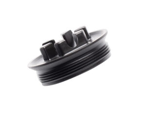 Dead Air RXD206 Flash Hider Front Cap  5.56mm Fits 0.53" Long Stainless Steel Black Nitride