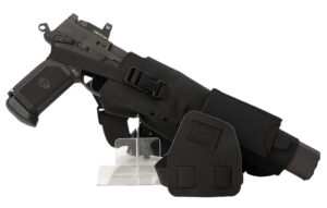 Cole-tac VWX101 Varmint Wrangler XL Pistol Holder Chest Black Right Hand