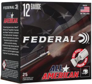 Federal FAA12L175 All-American  12Gauge 2.75" 1oz 7.5Shot 25 Per Box/10 Case
